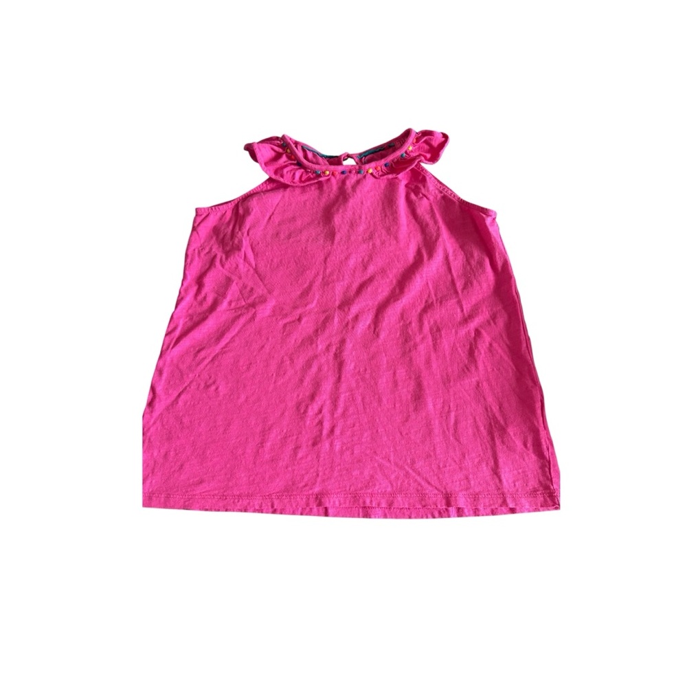 Mini Boden Pom Pom Trim Tank Size 13/14